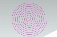 UG10.0怎么绘制旋涡形状的螺旋线?