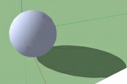 sketchup怎么绘制一个三维球体模型?