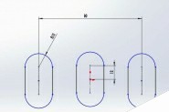 Solidworks多个槽口怎么定义相等? sw草图里定义槽口相等的教程