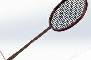 SolidWorks怎么建模羽毛球拍?