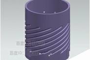 UG12.0圆柱面上怎么添加螺旋凹槽?