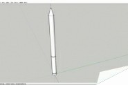 sketchup怎么画自动铅笔模型?