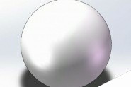 SolidWorks怎么创建三维圆球?