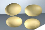 C4D怎么建模立体的鸡蛋模型?