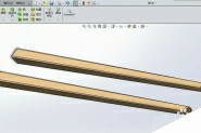 SolidWorks怎么建模筷子? sw创建筷子的教程