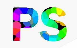 PS怎么制作色斑块组成的文字?