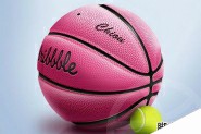 Photoshop制作质感粉红色篮球