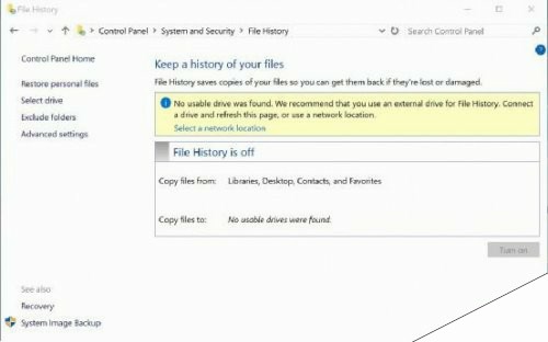 Windows 10如何备份和恢复文件