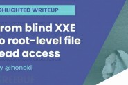 从Blind XXE漏洞到读取Root文件的系统提权