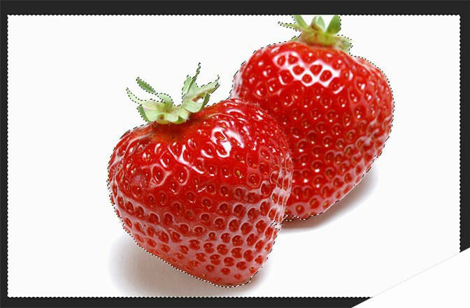ps怎么把水果放到冰块里 Photoshop给冰块中加入水果草莓教程