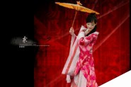 Photoshop四步打造出中国风之伞下柔情女子
